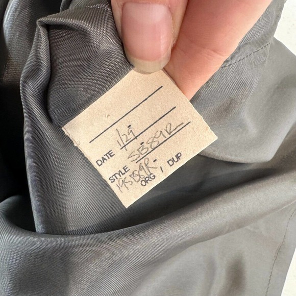 Lafayette 148 Women's Pleated Pockets Skirt A-Line Side Zipper Gray Size 4 - Picture 10 of 12